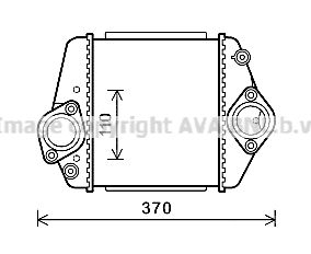 AVA QUALITY COOLING Интеркулер MZ4275